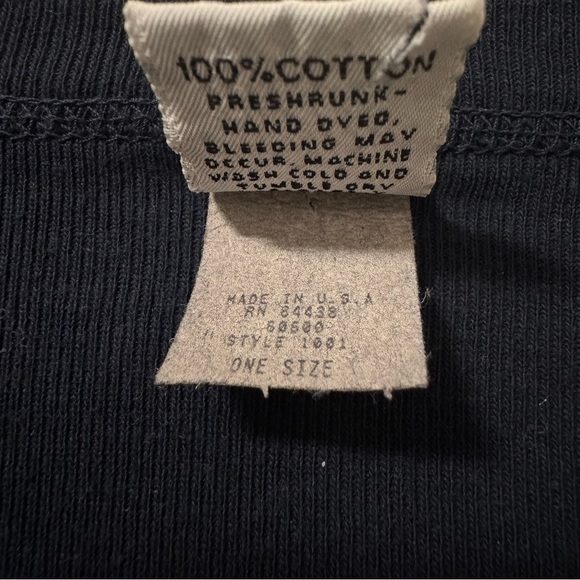 PA Company Boston Unisex Cotton Button Up Long Sleeves Jersey Top Navy OS - Picture 5 of 5